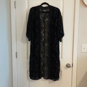 Kendall & Kylie black kimono